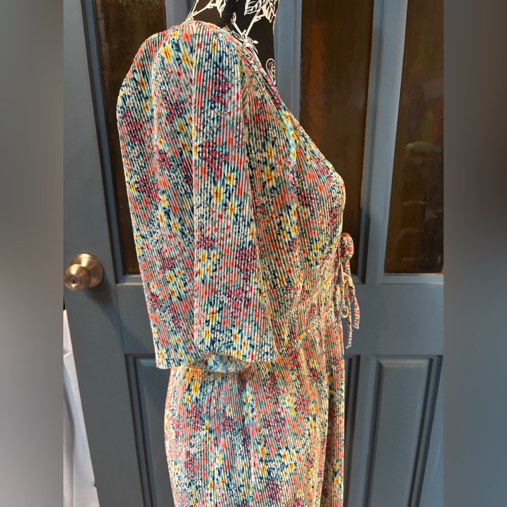 ASOS Colorful Patterned Midi Dress - Picture 7 of 16